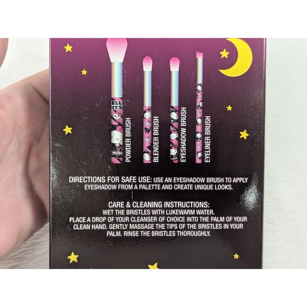 Hello Kitty - Halloween Gift Set - Nails, Lip Gloss, Brush, Head Band Set